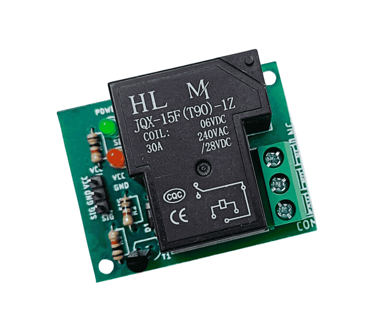 12V 30A T Type Relay Module